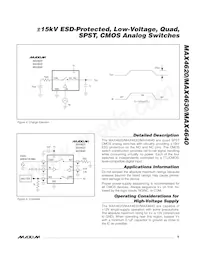 MAX4620ESD+T Datasheet Page 9