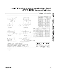 MAX4620ESD+T Datasheet Page 13