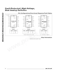 MAX4632ESE-T Datasheet Page 14