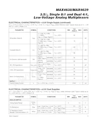 MAX4638ESE+T Datasheet Page 5