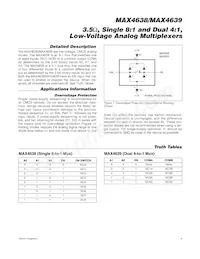 MAX4638ESE+T Datasheet Page 9