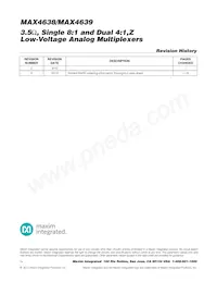 MAX4638ESE+T Datasheet Page 14