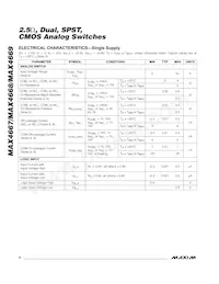MAX4668ESE+T Datasheet Page 4
