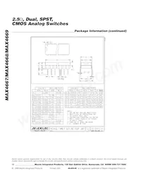 MAX4668ESE+T Datasheet Page 12
