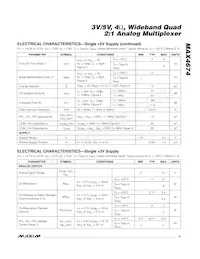 MAX4674ETE+T Datasheet Page 3