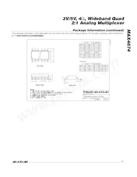 MAX4674ETE+T Datasheet Page 11