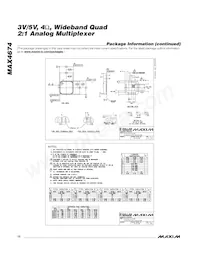 MAX4674ETE+T Datasheet Page 12