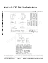 MAX4679EUE+TG002 Datasheet Page 12
