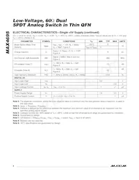 MAX4695ETC+TGC1 Datasheet Page 4