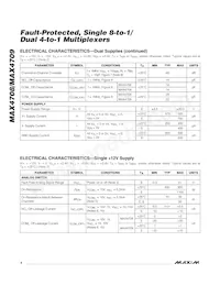 MAX4709EPE Datasheet Page 4