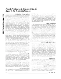 MAX4709EPE Datasheet Page 10