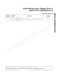 MAX4709EPE Datasheet Page 15