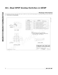 MAX4732EBL+T Datasheet Page 12