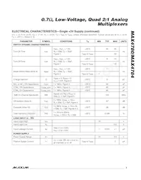 MAX4784EUE+T Datasheet Page 3