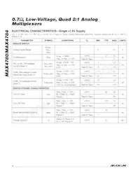 MAX4784EUE+T Datasheet Page 4