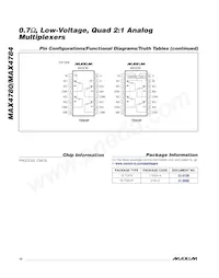 MAX4784EUE+T Datasheet Page 10