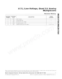MAX4784EUE+T Datasheet Page 11