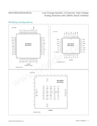 MAX4800ACQI+T Datasheet Page 7