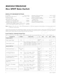 MAX4947ETG+T Datenblatt Seite 2