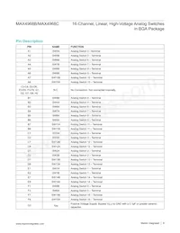 MAX4968BEXB+T Datasheet Page 9