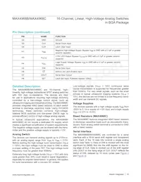 MAX4968BEXB+T Datasheet Page 10