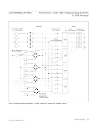 MAX4968BEXB+T Datasheet Page 16