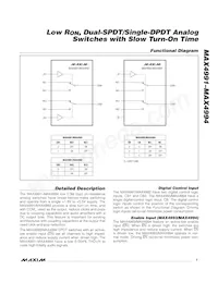 MAX4993EVB+T Datasheet Page 7