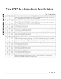 MAX4996LETG+T Datasheet Page 6