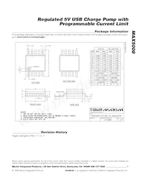 MAX5008CUB+T Datasheet Page 7
