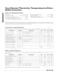 MAX6691MUB+T Datasheet Page 2