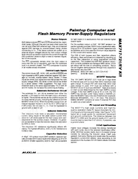 MAX720CSE+T Datasheet Page 11