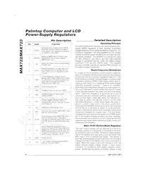 MAX722CSE+T Datasheet Page 6