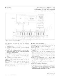 MAX7301AAX+T Datenblatt Seite 7