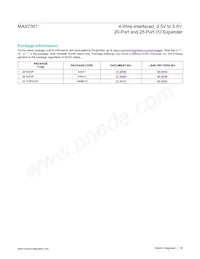 MAX7301AAX+T Datasheet Page 16