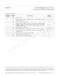 MAX7301AAX+T Datasheet Page 17