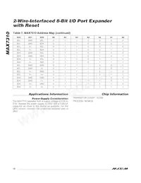 MAX7310AEE+ Datasheet Page 10