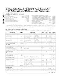MAX7311AAG+T Datasheet Page 2