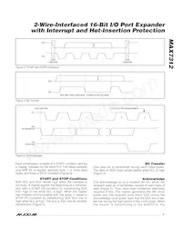 MAX7312AWG+T Datasheet Page 7