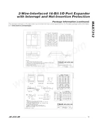 MAX7312AWG+T Datasheet Page 15