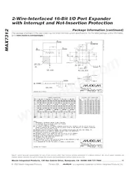 MAX7312AWG+T Datasheet Page 16