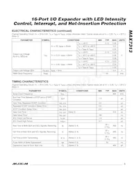 MAX7313DATG+T Datasheet Page 3