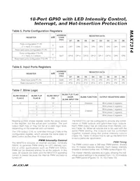 MAX7314ATG+T Datasheet Page 15
