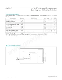 MAX7317ATE+ Datasheet Page 3
