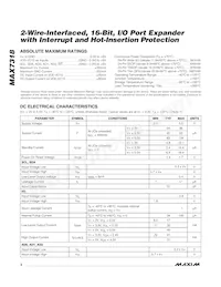 MAX7318AWG+T Datasheet Page 2