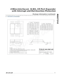 MAX7318AWG+T Datasheet Page 15