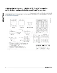 MAX7318AWG+T Datasheet Page 16