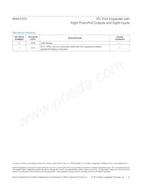 MAX7324ATG+T Datasheet Page 18