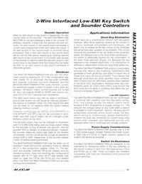MAX7347ATE+T Datasheet Page 23