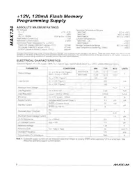 MAX734CSA-T Datasheet Page 2