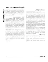 MAX734CSA-T Datasheet Page 18